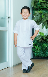 Koko Alnaira Set Kids Toyobo White