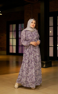 Gamis Radha Dress Motif