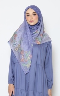 Hijab Motif HOKOKAI SERIES_BLUE GRAY