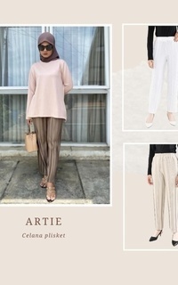 Pants Artie Diva Plisket Pants