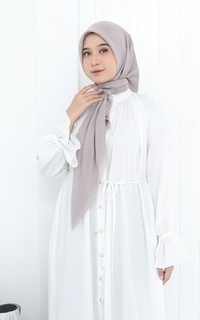 Hijab Polos Voal Nazma - Taupe