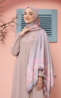 Hijab Motif JAPAN SERIES_MAUVE