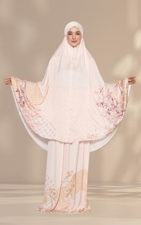 Praying Set Mukena Series Daisy (Light Brown)