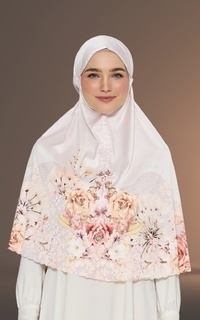 Instant Hijab Hijab Bergo Series Rose (Pink)