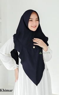 Plain Scarf Falisha Khimar Allsize - Alya Hijab by Naja