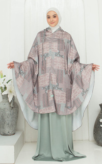 Praying Set Mukena Maheswari 2in1 - Sage Green