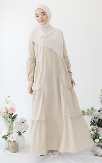 Gamis Mesha Dress by ZIZARA Gamis Polos Katun