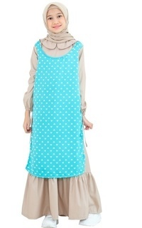 kids' clothing Gamis Anak LGA 838 Motif love