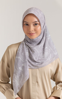 Hijab Motif Sado Scarf Light Stone