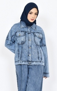 Jaket Jacket Denim Miki Mini