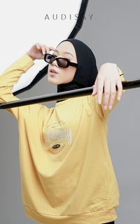 Shirt Audisay | PIMP YOUR STYLE Oversize Long Sleeve T-Shirt 100% Cotton