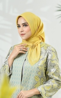 Hijab Motif Today's Scarf - Freesia