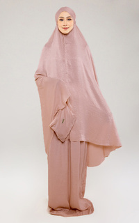 Mukena CHALE Prayer Robe Santorini Mellow Rose