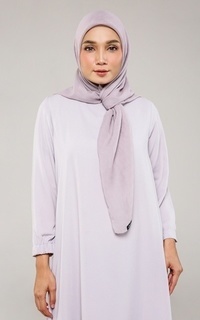 Hijab Polos Cornskin Scarf Light Grey