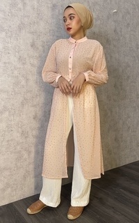 Cardigan Zalina Outer - Pink Dots