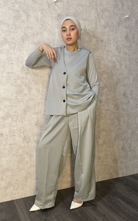 Matching Sets Cya Vest Set - Grey