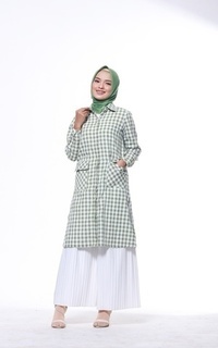 Tunic INR Celina Tunik Hijau Matcha