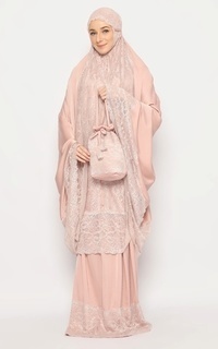 Mukena Exclusive Raya Series-Dusty Pink