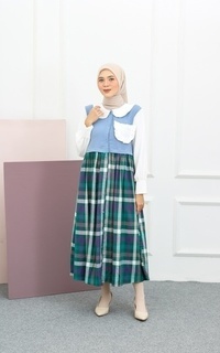 Long Dress Denta Dress - Denim ZRN