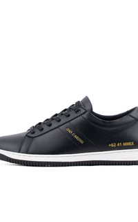 Sepatu LAC-51 | BLACK / WHITE / BLACK | MEN