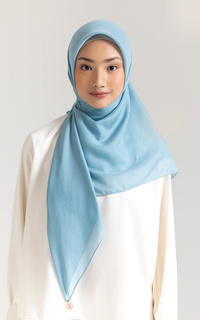 Printed Scarf Starla Scarf Sky Blue