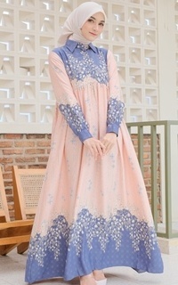 Gamis Asuka Dress Peach