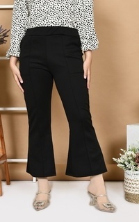 Pants Mybamus Nadine Cutbray Pants - Celana Panjang Black M17722 R48S3-660959