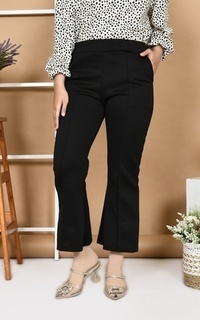 Pants Mybamus Nadine Cutbray Pants - Celana Panjang Black M17722 R48S3-660960