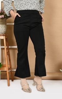 Pants Mybamus Nadine Cutbray Pants - Celana Panjang Black M17722 R48S3-660961