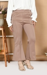 Pants Mybamus Nadine Cutbray Pants - Celana Panjang Mocca M17720 R48S1-660978
