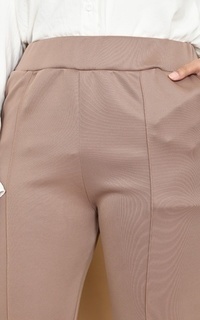 Pants Mybamus Nadine Cutbray Pants - Celana Panjang Mocca M17720 R48S1-660983