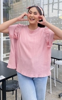 Blouse Yoenik Apparel Haeyi Oversize Blouse Dusty M17623 R94S3