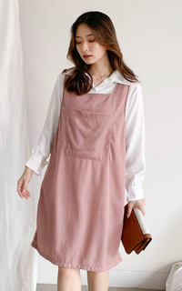 Long Dress Yoenik Apparel Fadwa Overall Dress Dusty M16261 R65S2