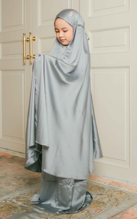 Mukena Alunicorn - Shofiya Prayer Robe - Mukena Anak - Gloomy 