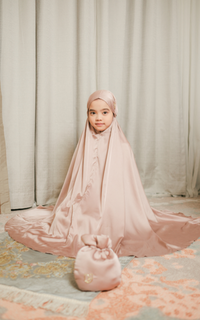 Mukena Alunicorn - Shofiya Prayer Robe - Mukena Anak - Cookie