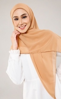 Plain Scarf Instant Cerruti Hijab