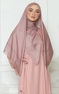 Hijab Motif MONO SERIES_CHOCO TEA