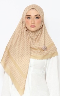 Hijab Motif MONO SERIES_HONEY BEIGE