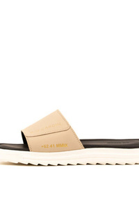 Shoes JUDE SLIDES | KHAKI / KHAKI / WHITE | UNISEX