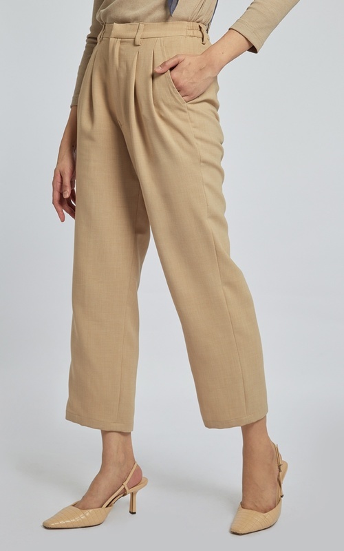 Beige Marlow Leggings