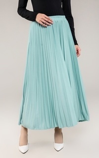 Skirt New Pleats Skirt Mint A