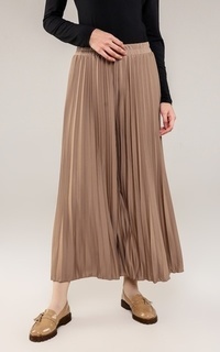 Celana New Pleats Cullote Mocca A