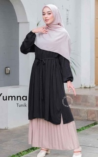 Tunik Yumna Tunik Wanita Bahan Rayon Twill Premium 