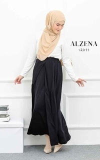 Rok Alzena Rok Wanita Bahan Rayon Twill Premium