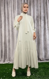 Long Dress Raline Dress Sage for HIJUP