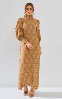 Gamis Elodie Dress in Cinamon For Hijup