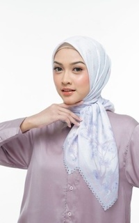 Printed Scarf Lilac