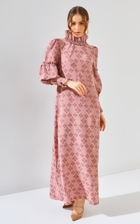 Gamis Elodie Dress in Rose For Hijup