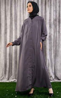 Hanifah Abaya  Grey For Hijup