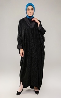 Long Dress Abaya Hitam